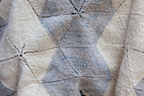 hexagon blanket knitting pattern free