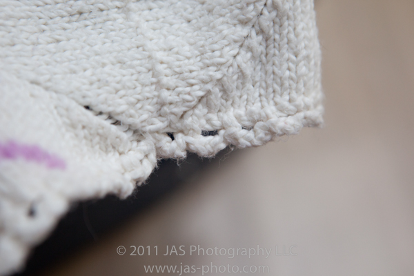 crochet edge on baby blanket