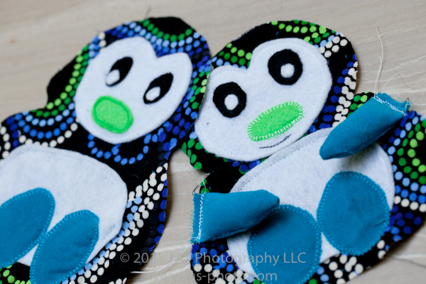 twin stuffed pengiuns