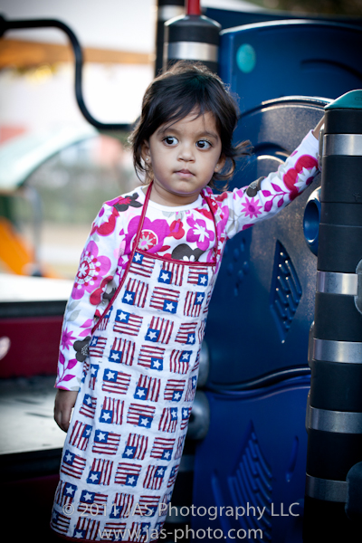 july 4th kids simple apron