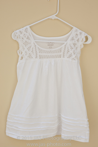 diy pintuck pattern on shirt to shorten