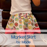 cute toddler skirt - the market skirt by made
