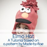 simple fleece elmo hat pattern by made-by-rae