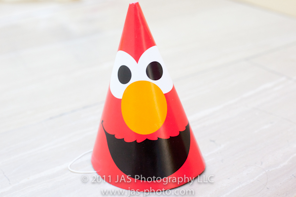 elmo party hat for a sesame street elmo party theme