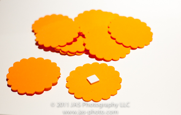 scalloped noses for pin the nose on elmo