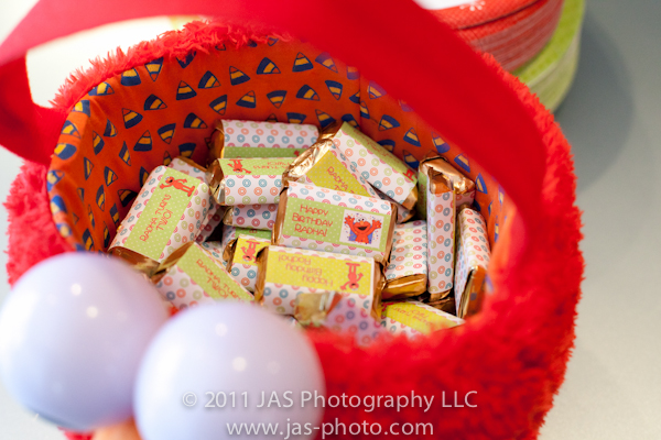 personalized elmo candy bar wrappers for a sesame street elmo party theme