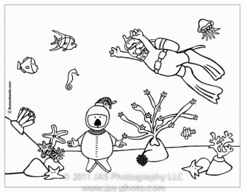 under the sea graphic