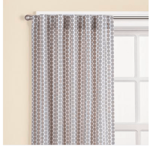 polka dot drapes