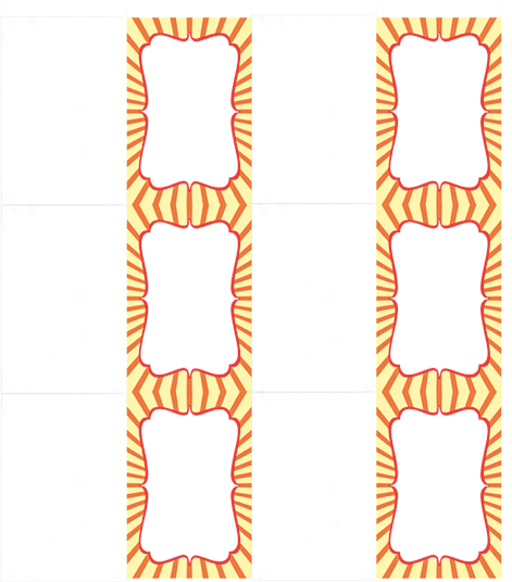 Free lorax printable download: Blank tent cards